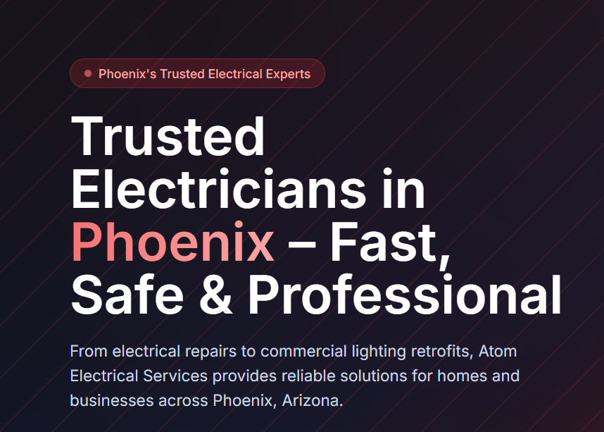 Atom Electrical Services logo